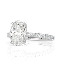 2.39ct Oval Cut Diamond Engagement Ring
