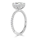 2.39ct Oval Cut Diamond Engagement Ring