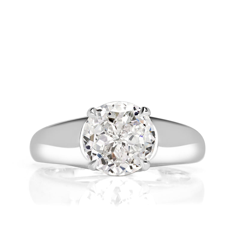 1.99ct Round Jubilee Cut Diamond Engagement Ring