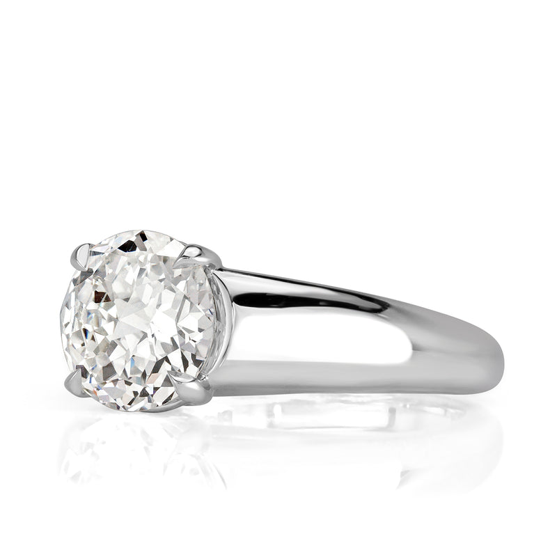 1.99ct Round Jubilee Cut Diamond Engagement Ring