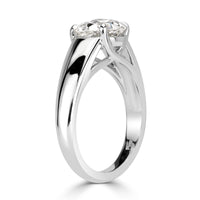 1.99ct Round Jubilee Cut Diamond Engagement Ring
