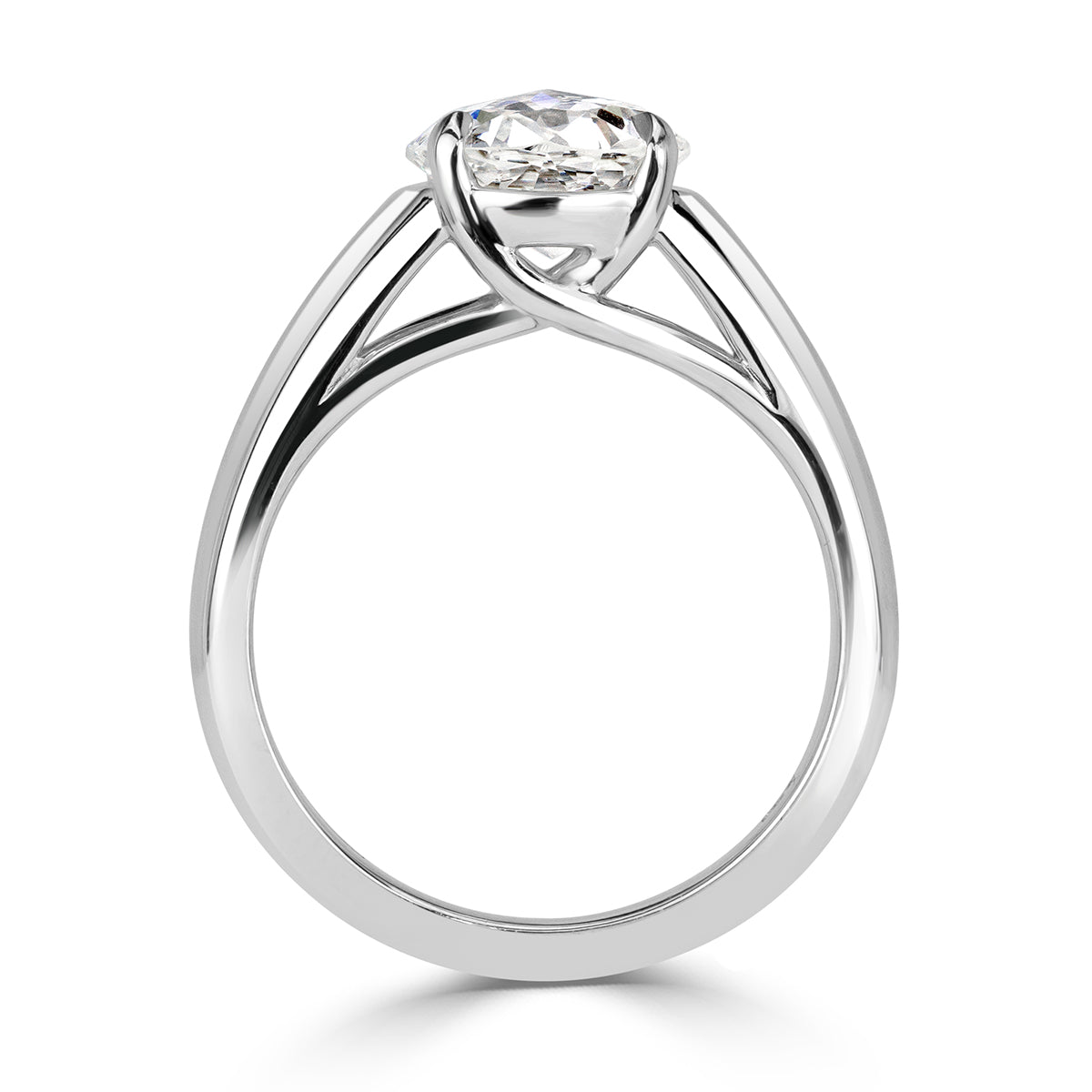 1.99ct Round Jubilee Cut Diamond Engagement Ring
