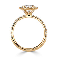 1.73ct Round Brilliant Cut Diamond Engagement Ring