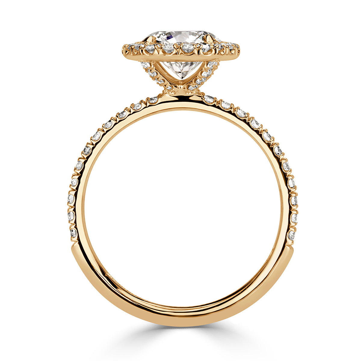 1.73ct Round Brilliant Cut Diamond Engagement Ring