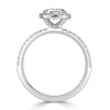 1.34ct Old Mine Cut Diamond Engagement Ring