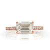 2.26ct Emerald Cut Diamond Engagement Ring