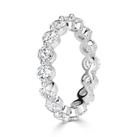 2.74ct Round Brilliant Cut Diamond Eternity Band in Platinum
