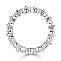 2.74ct Round Brilliant Cut Diamond Eternity Band in 18k White Gold