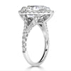 4.60ct Pear Shaped Diamond Engagement Ring