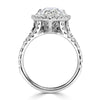 4.60ct Pear Shaped Diamond Engagement Ring