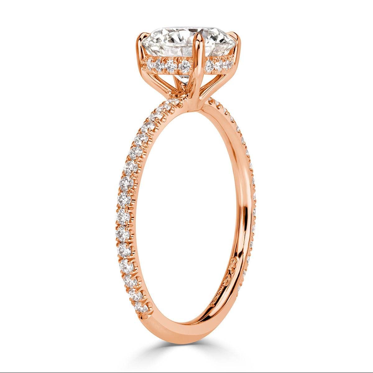 2.05ct Round Brilliant Cut Diamond Engagement Ring