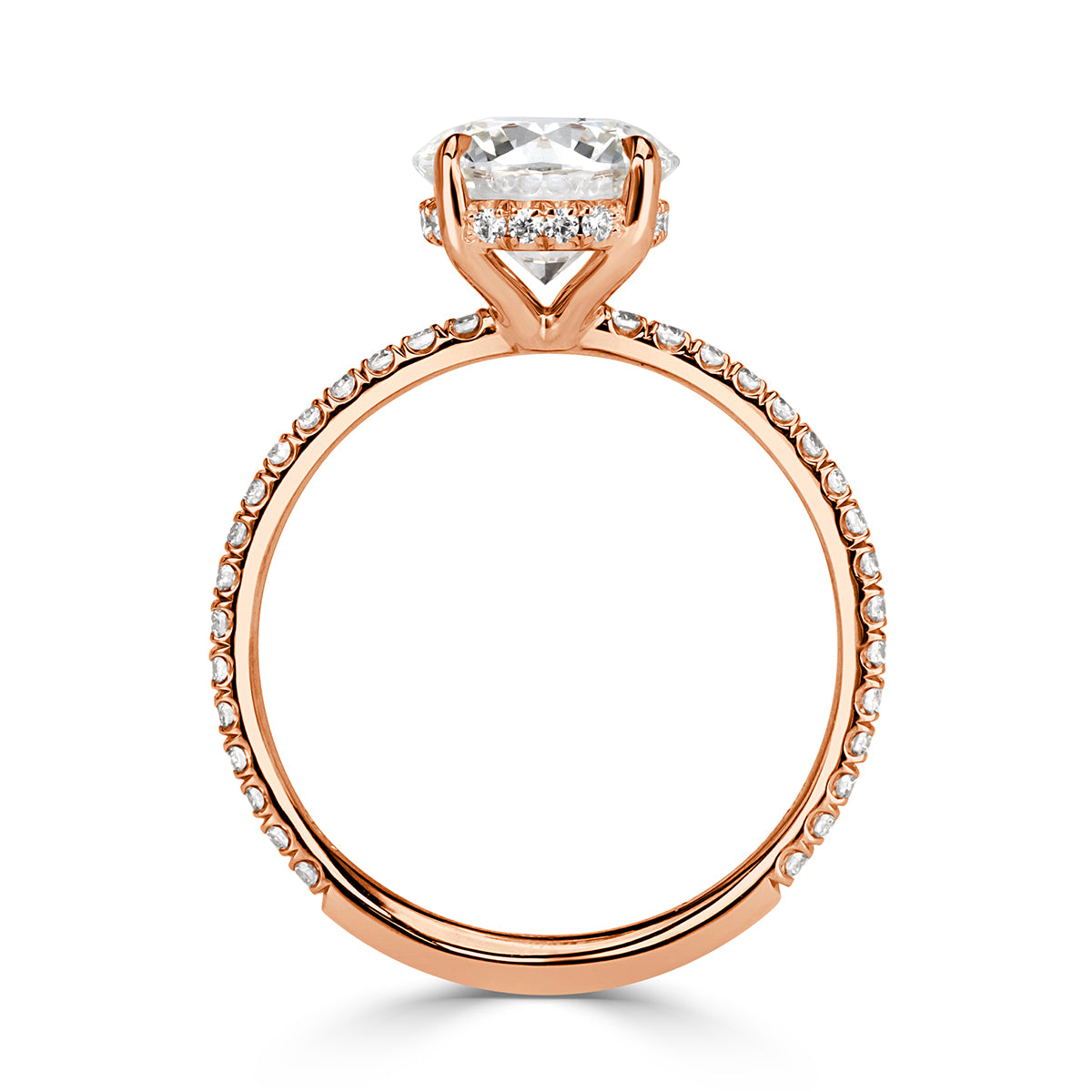 2.05ct Round Brilliant Cut Diamond Engagement Ring