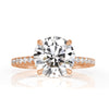 3.65ct Round Brilliant Cut Diamond Engagement Ring