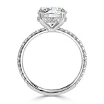 3.04ct Round Brilliant Cut Diamond Engagement Ring