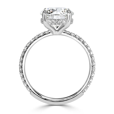 3.04ct Round Brilliant Cut Diamond Engagement Ring