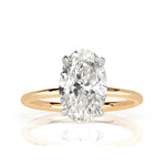 3.10ct Oval Cut Diamond Engagement Ring