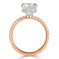 2.47ct Round Brilliant Cut Diamond Engagement Ring