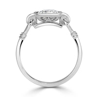 1.26ct Round Brilliant Cut Diamond Engagement Ring