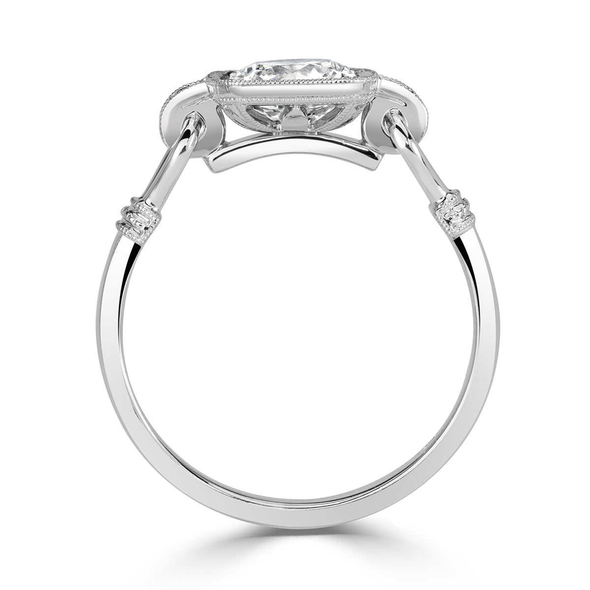 1.26ct Round Brilliant Cut Diamond Engagement Ring