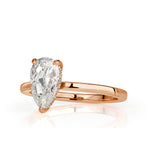 1.07ct Pear Shaped Diamond Engagement Ring