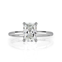 1.59ct Radiant Cut Diamond Engagement Ring