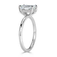 1.59ct Radiant Cut Diamond Engagement Ring