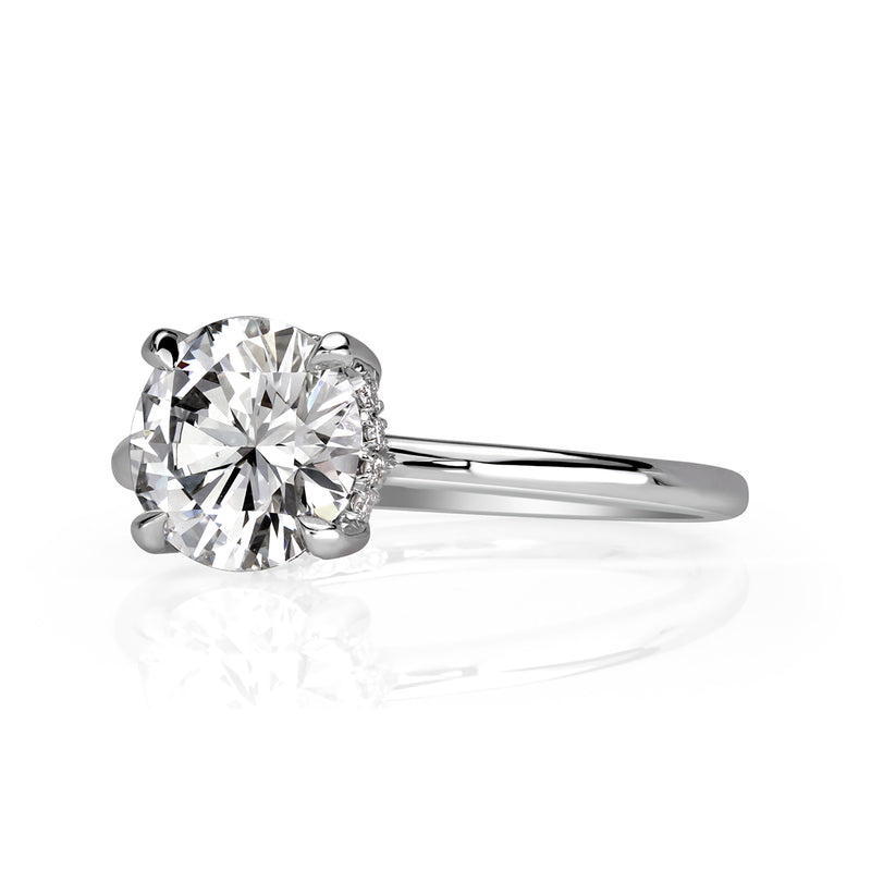 1.76ct Round Brilliant Cut Diamond Engagement Ring