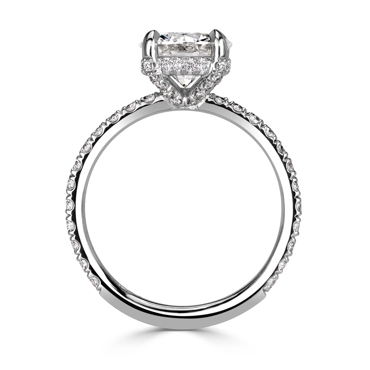 2.40ct Round Brilliant Cut Diamond Engagement Ring