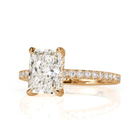 2.50ct Radiant Cut Diamond Engagement Ring