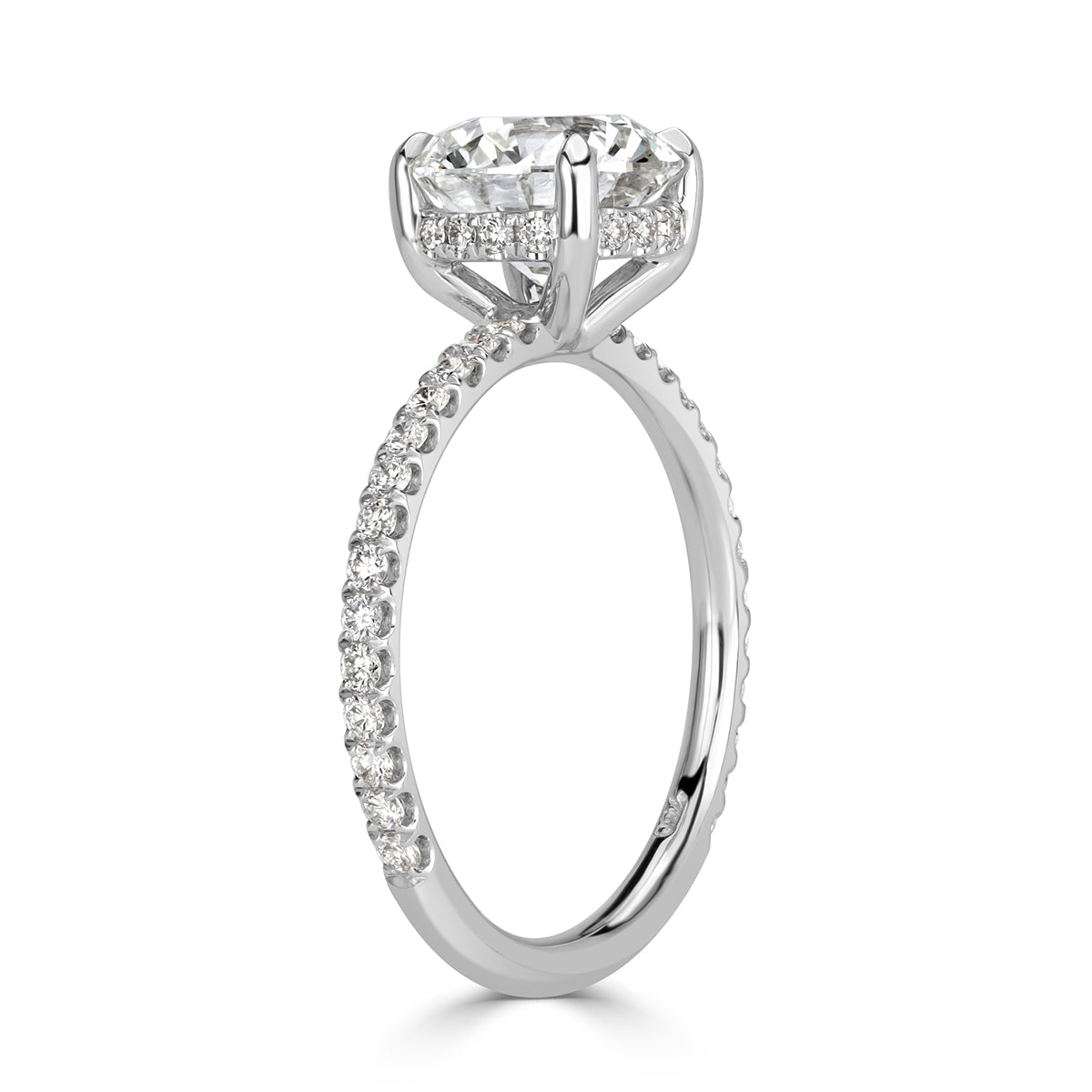 2.40ct Round Brilliant Cut Diamond Engagement Ring