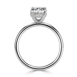 2.66ct Oval Cut Diamond Engagement Ring