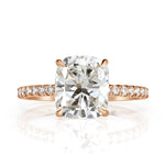 3.54ct Cushion Cut Diamond Engagement Ring