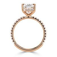 3.54ct Cushion Cut Diamond Engagement Ring