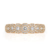1.02ct Round Brilliant Cut Diamond Ring in 18k Champagne Yellow Gold