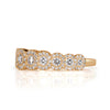 1.02ct Round Brilliant Cut Diamond Ring in 18k Champagne Yellow Gold