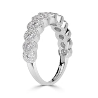 1.02ct Round Brilliant Cut Diamond Ring in 18k White Gold