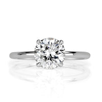 1.66ct Round Brilliant Cut Diamond Engagement Ring