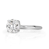 1.04ct Round Brilliant Cut Diamond Engagement Ring