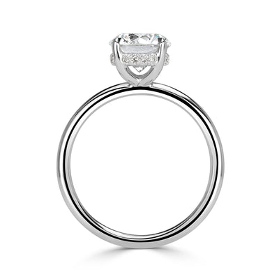 1.66ct Round Brilliant Cut Diamond Engagement Ring