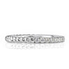 0.30ct Round Brilliant Cut Diamond Twisted Rope Wedding Band in Platinum