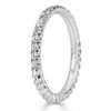 0.30ct Round Brilliant Cut Diamond Twisted Rope Wedding Band in Platinum