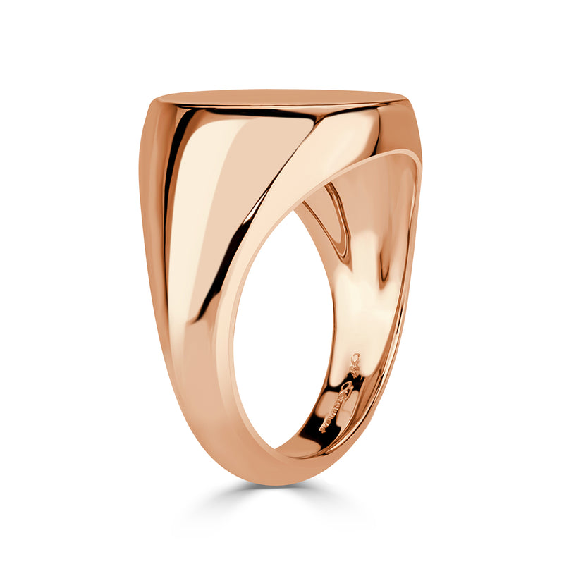 Signet Ring in 18k Rose Gold