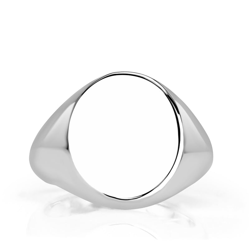 Signet Ring in Platinum