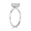 1.22ct Emerald Cut Diamond Engagement Ring