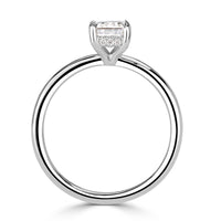 1.22ct Emerald Cut Diamond Engagement Ring