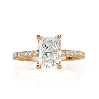 2.55ct Radiant Cut Diamond Engagement Ring