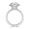 5.31ct Cushion Cut Diamond Engagement Ring