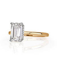 2.30ct Emerald Cut Diamond Engagement Ring