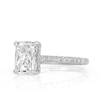 2.39ct Cushion Cut Diamond Engagement Ring