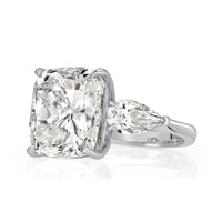 12.03ct Cushion Cut Diamond Engagement Ring